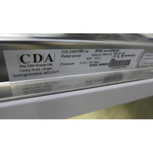 4017 - Electrolux Integrated fridge freezer 70/30 (Used), CDA Integrated Sliding Hinge Dishwasher (Transit ... 