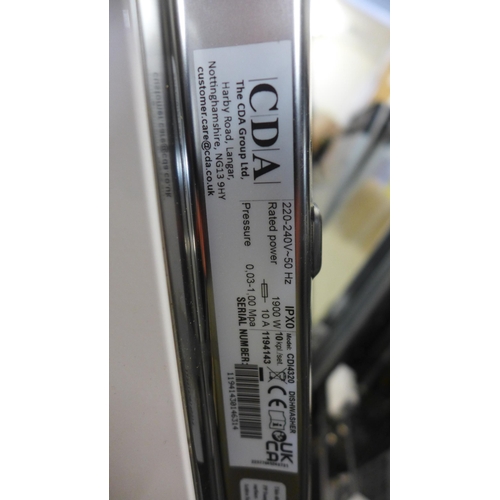 4032 - CDA Integrated Sliding Hinge Dishwasher, Original RRP £357.5 + Vat  *This lot is subject to Vat