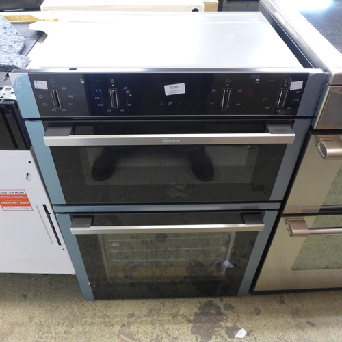 4033 - Neff N50 Built In Double Oven, Original RRP £699.17 + Vat  *This lot is subject to Vat