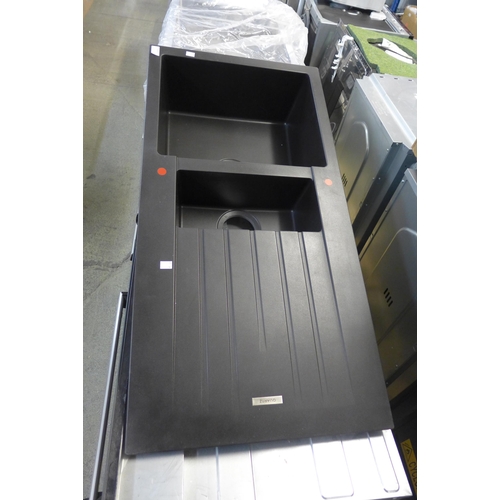 4061 - Quartz Sink 1.5 with drainer, Original RRP £350 + Vat *This lot is subject to Vat