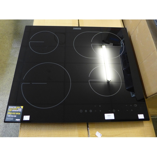 4067 - Zanussi Ceramic OvalZone 4 Zone Hob, Original RRP £215.83 + Vat *This lot is subject to Vat