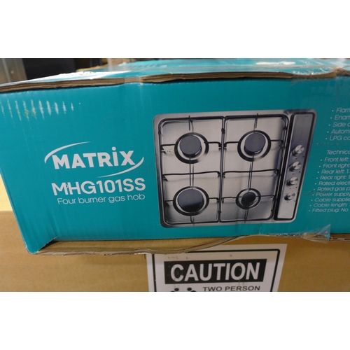 4069 - Matrix 4 Zone Gas Hob, Original RRP £106.67 + Vat  *This lot is subject to Vat