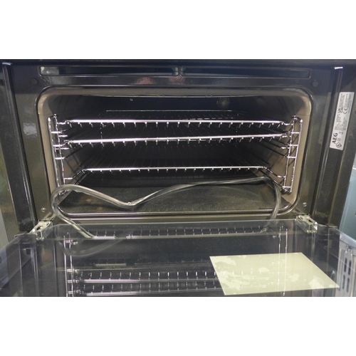 4076 - AEG Built Under Double Oven, Original RRP £499.99 + Vat  *This lot is subject to Vat