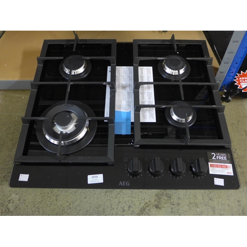 4098 - AEG Stainless Steel Gas Hob, Original RRP £308.33 + Vat (477-6) *This lot is subject to Vat