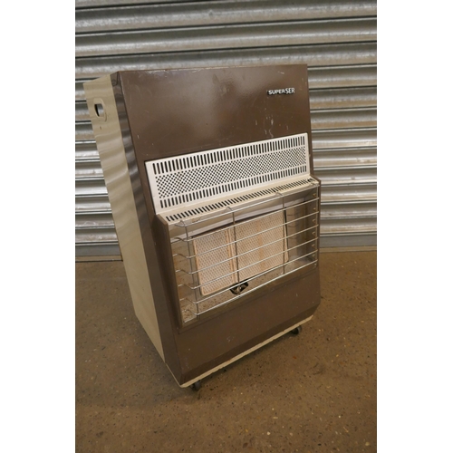 5474 - A Calor Gas Superser gas heater with gas bottle