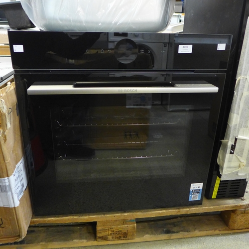 4106 - Bosch Serie 8 Pyrolytic Single Oven with Home Connect, Original RRP £1124.17 + Vat *This lot is subj... 