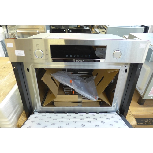 4116 - Bosch Series 4 Combination Microwave, Original RRP £557.5 + Vat  *This lot is subject to Vat