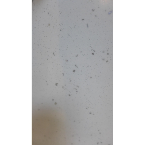 4118 - Worktop 3000X600mm WHITE GALAXY, Original RRP £600 + Vat  *This lot is subject to Vat