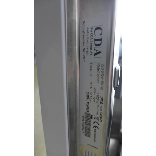 4151 - CDA Integrated Sliding Hinge Dishwasher, Original RRP £357.5 + Vat  *This lot is subject to Vat