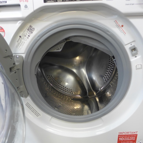 4161 - Hoover Integrated Washer Dryer (9kg), Original RRP £582.5 + Vat  *This lot is subject to Vat