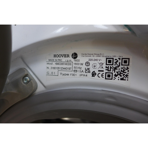 4162 - Hoover Integrated Washer Dryer (9kg), Original RRP £582.5 + Vat  *This lot is subject to Vat