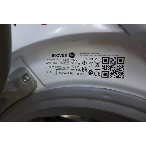 4162 - Hoover Integrated Washer Dryer (9kg), Original RRP £582.5 + Vat  *This lot is subject to Vat