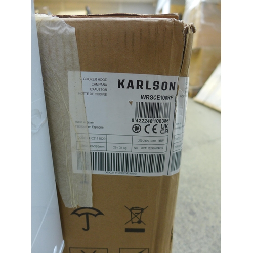 4164 - Karlson Ceiling Hood, Original RRP £916.67 + Vat  *This lot is subject to Vat