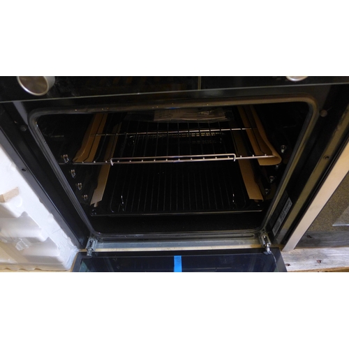 4183 - Viceroy Single Oven with EcoSteam - Black, Original RRP £315.84 + Vat  *This lot is subject to Vat