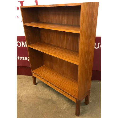 50 - A teak open bookcase