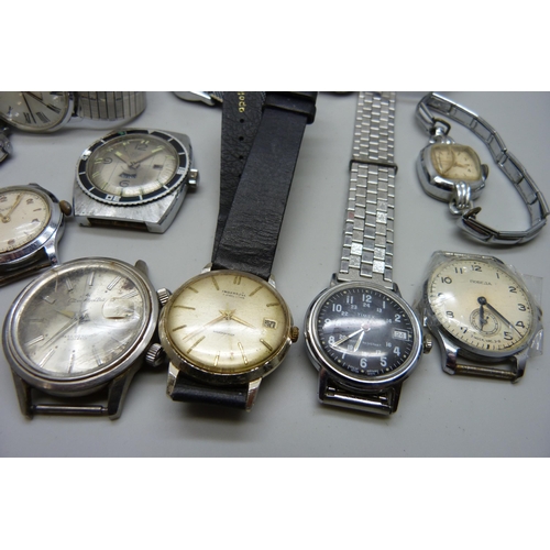 7079 - Lady's and gentleman's mechanical wristwatches