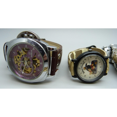 7084 - A Ramona automatic wristwatch and other watches