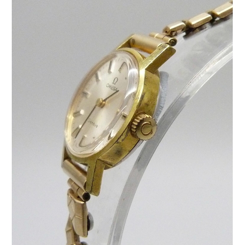 7086 - A lady's Omega wristwatch