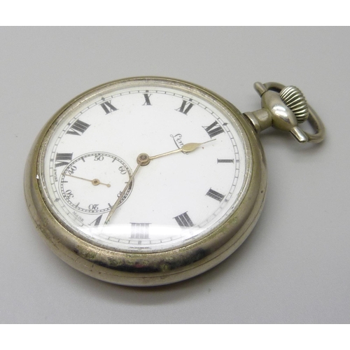 7094 - A Lima open face pocket watch