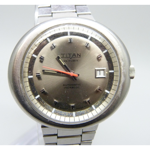 7114 - A Titan automatic wristwatch