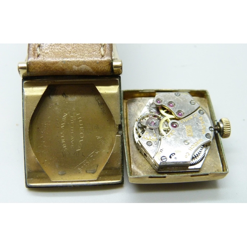 7116 - A Bulova dress wristwatch