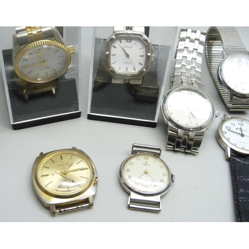 7125 - A collection of gentleman's wristwatches