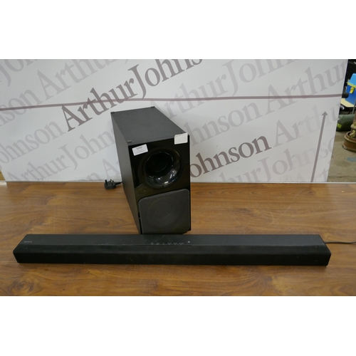 5242 - A Sony SA-CT80 soundbar and a Sony SA-WCT290 subwoofer