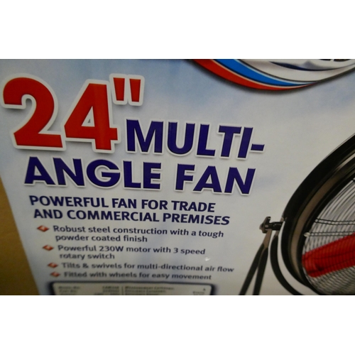 5400 - A Clarke Air 24” multi angle floor fan* This lot is subject to VAT