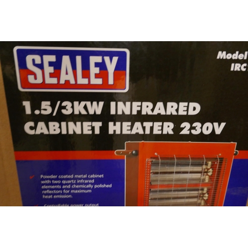 5403 - A Sealey infrared cabinet heater 17/0119* This lot is subject to VAT