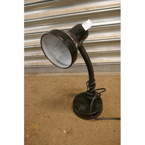 5438 - 2 angle-poise style lamps and a flexible desk lamp