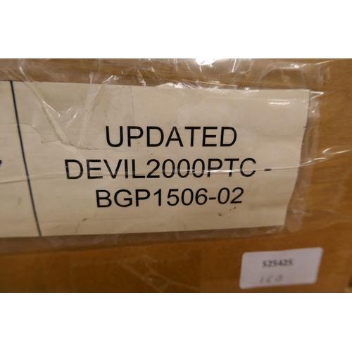 5454 - A boxed sample Clarke Devil 2000PTC ceramic fan heater * This lot is subject to VAT