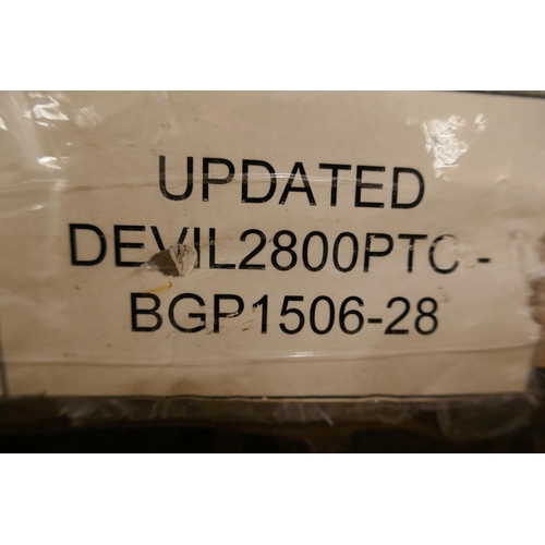 5455 - A boxed sample Clarke Devil 2800PTC ceramic fan heater* This lot is subject to VAT