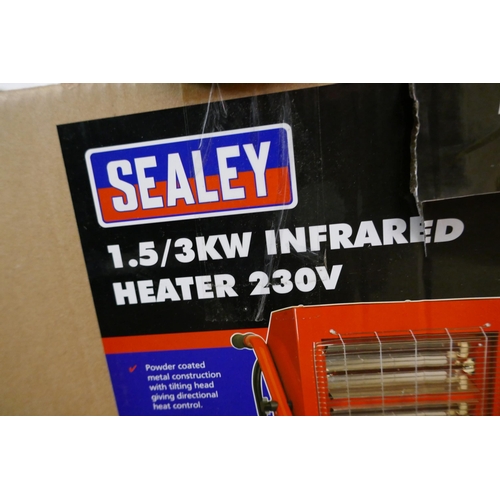 5470 - A Sealey IRS153 1.5/3kw 230v infrared heater* This lot is subject to VAT