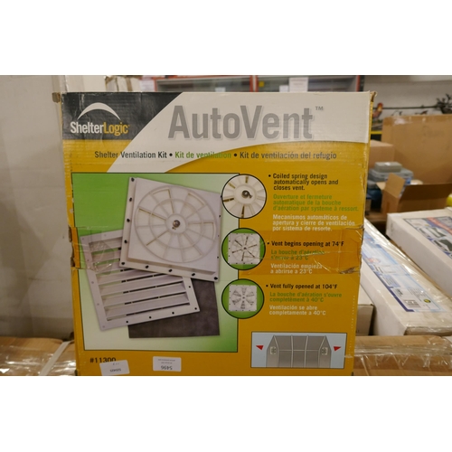 5496 - A Shelter Logic Auto Vent shelter ventilation kit *this lot is subject to VAT