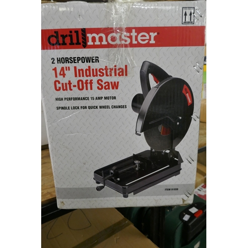 5498 - A Drill Master high performance 120v 3500RPM 14” industrial cut-off saw* This lot is subject to VAT