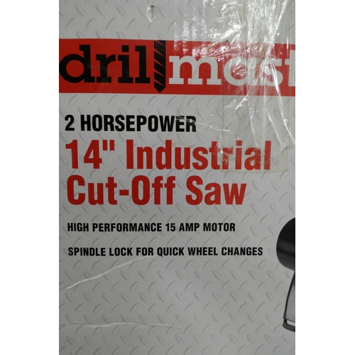 5498 - A Drill Master high performance 120v 3500RPM 14” industrial cut-off saw* This lot is subject to VAT