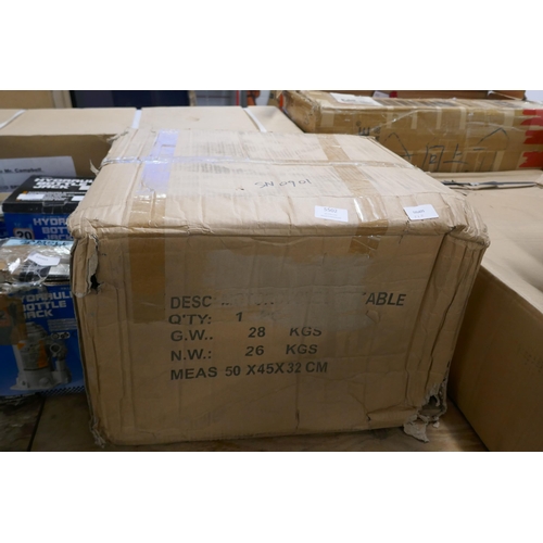 5502 - A boxed sample SN0901 motorcycle lift table* This lot is subject to VAT