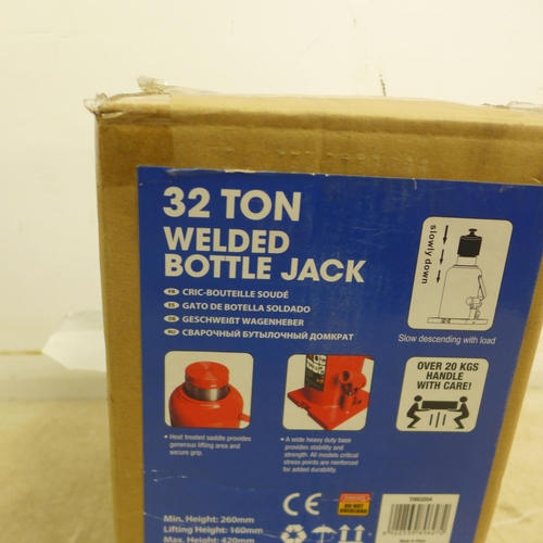 5034 - A 32 tonne welded bottle jack 21/0128* This lot is subject to VAT