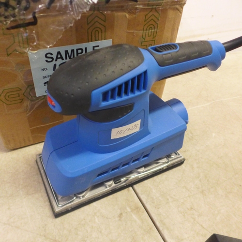 5061 - A boxed 240v 200W MODEL OS-001 orbital sander 15/0295* This lot is subject to VAT