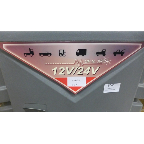 5065 - A Greatway 12v/24v 3000A heavy duty jumpstart tool 10/0535* This lot is subject to VAT