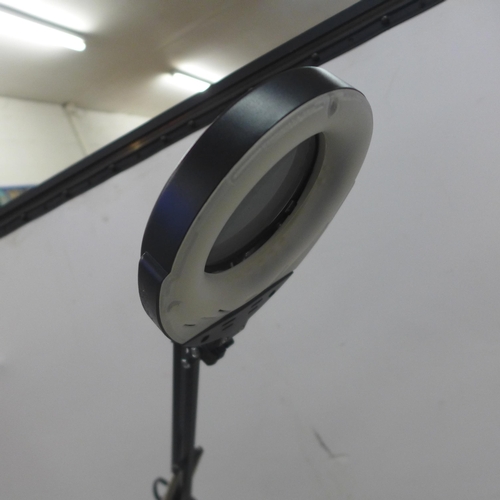 5024 - An Intertek Magnifying glass LED adjustable lamp 11/0098* This lot is subject to VAT