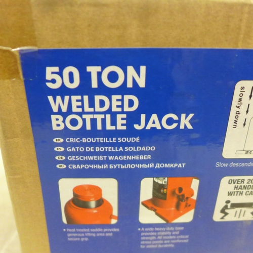 5029 - A TH95004 - 50 Tonne welded bottle jack 21/0129* This lot is subject to VAT