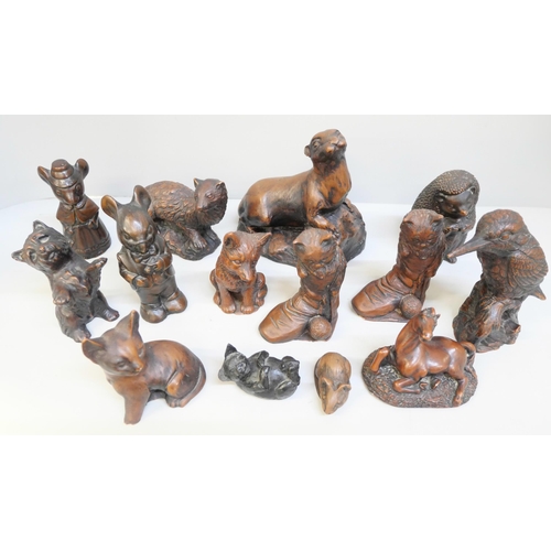 2026 - Resin models of animals, mainly Priory Castings and Richmond Crafts