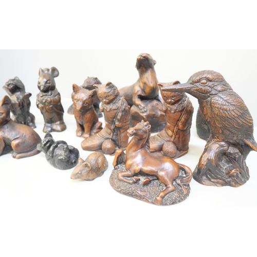 2026 - Resin models of animals, mainly Priory Castings and Richmond Crafts