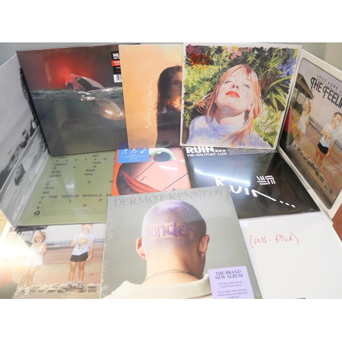 2044 - Eleven new and sealed pop and indie LP records, Ben Howard, Weathers, The Feeling, Marcus Mumford an... 