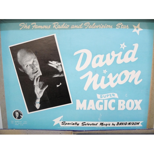 2045 - A David Nixon Super Magic Box, with contents