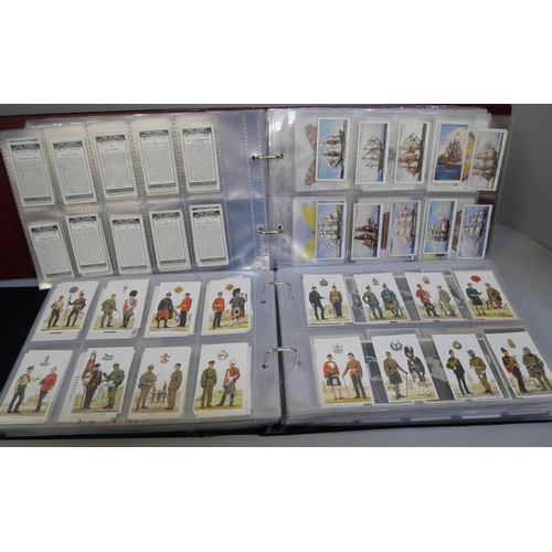 2060 - Two albums of cigarette cards