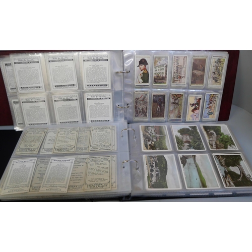 2060 - Two albums of cigarette cards