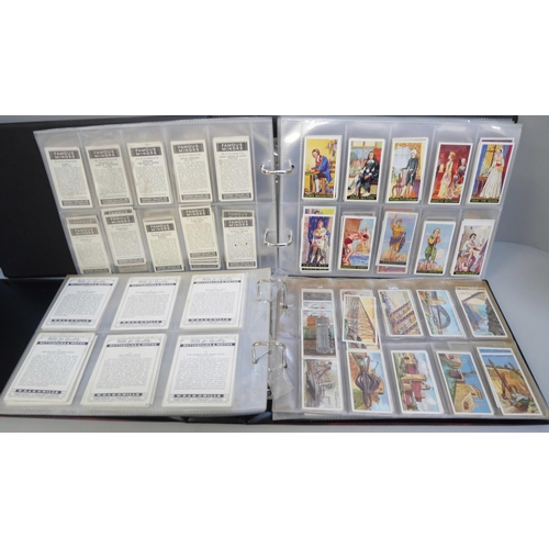 2065 - Cigarette cards; Will's Cricketers, Carreras Notable Ships, John Player Curious Beaks, Churchmans Wo... 