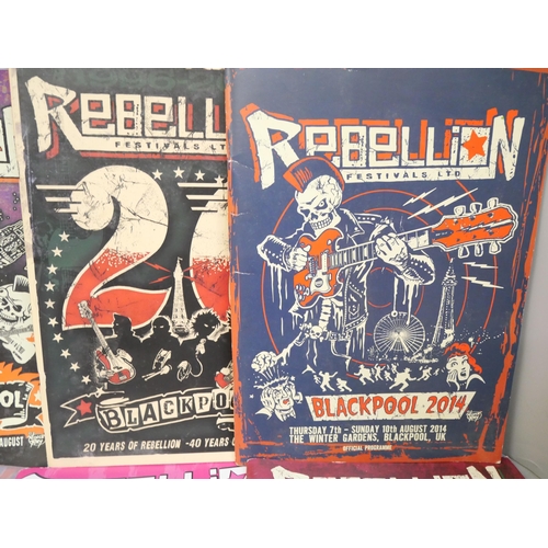 2073 - Rebellion events Punk programmes and a Paul McCartney tour programme